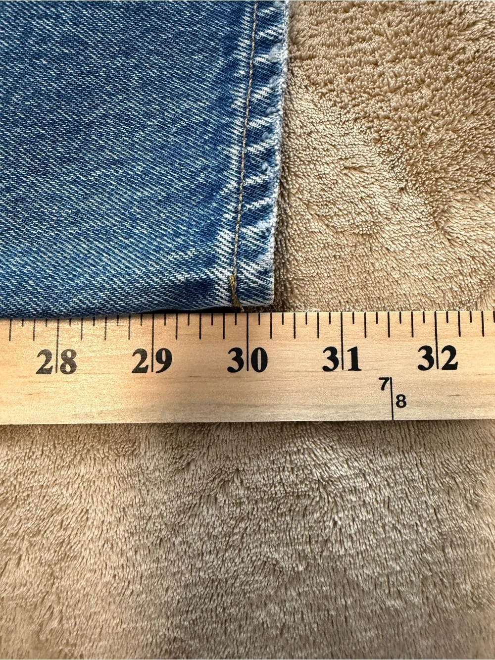J.Crew Western Straight Leg Jeans Mid Rise BlueDenim Minimalist CowgirlBoho Sz26